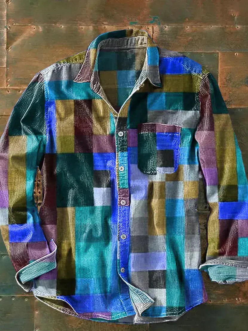 Noa - Vintage unisex-skjorte